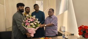 জাতীয় পাটির মহাসচিবকে শুভেচ্ছা জানালেন সাতক্ষীরা জেলা নেতৃবৃন্দ